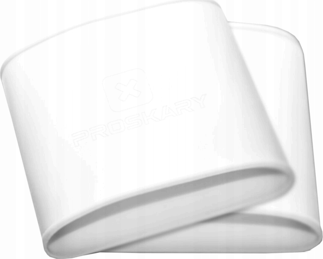 OPASKI SILIKONOWE DO OCHRANIACZY PIŁKARSKICH PROSKARY BIAŁE