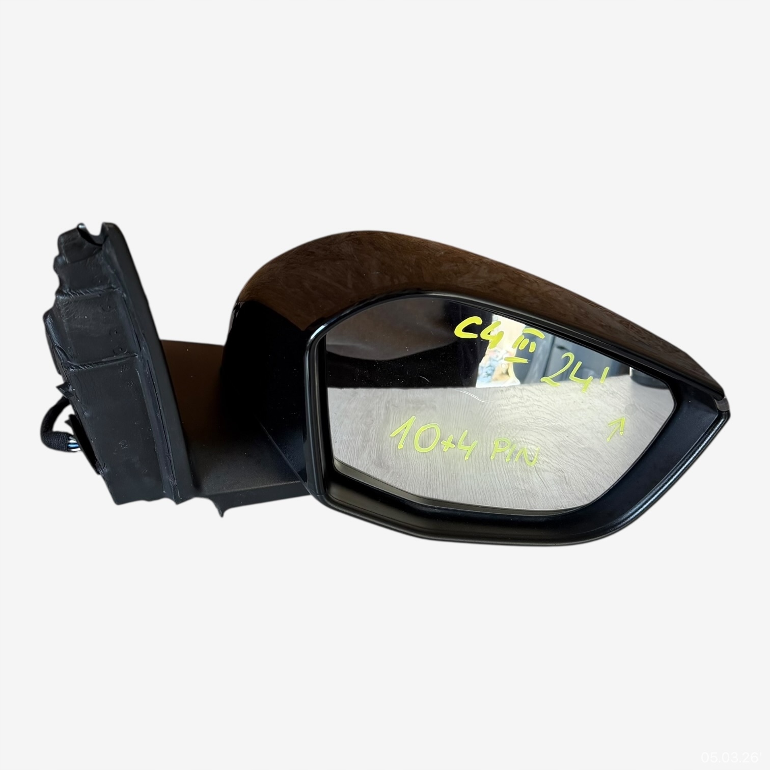 mirror right CITROEN C4 III 2024 ROK 14 PIN (10+4) ASYSTENT driver´s