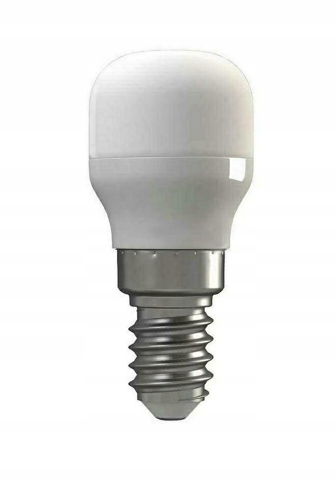 Żarówka LED E14 2W=15W tablicowa DO lodówki ciepła