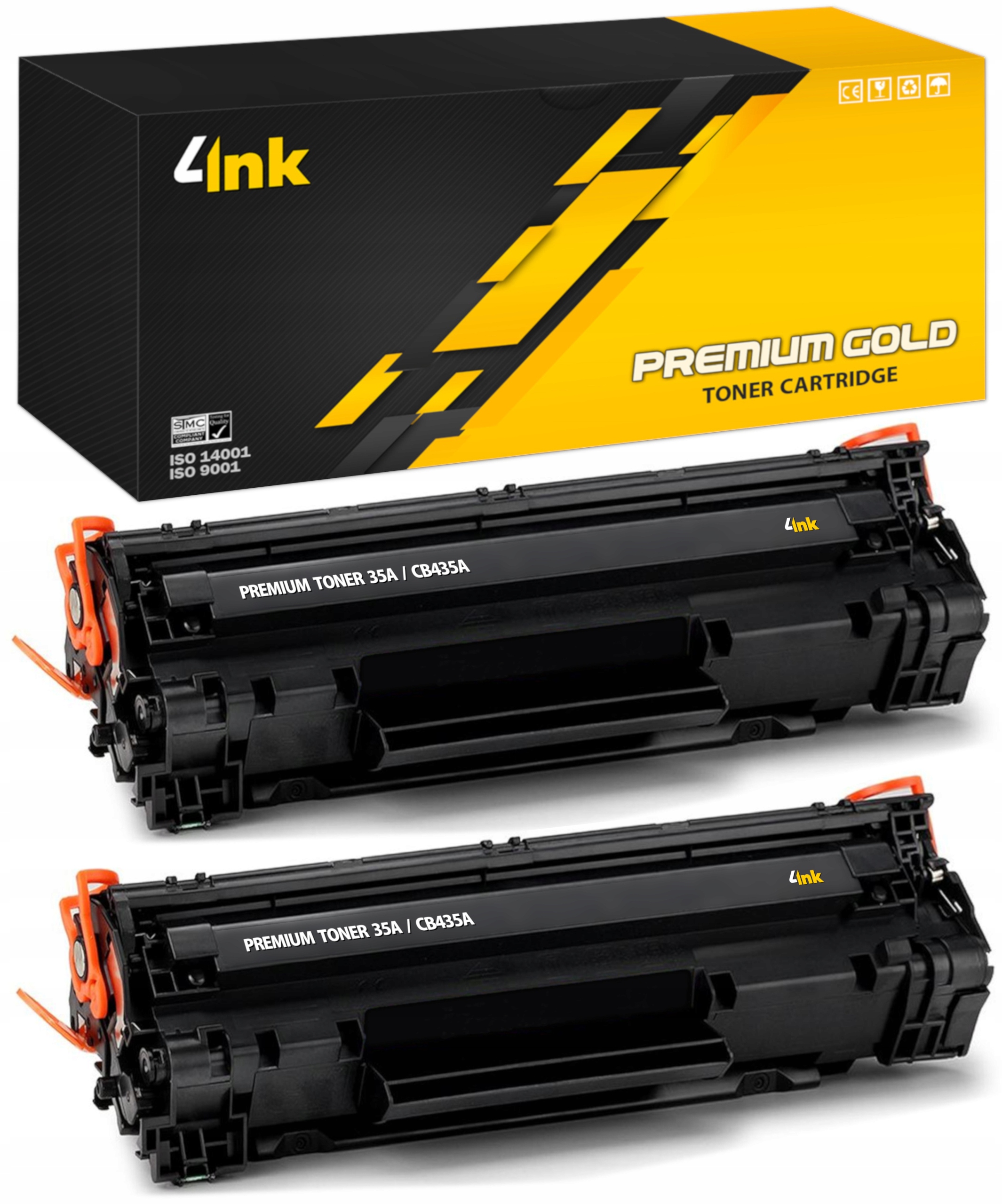 

2x Toner XL Do Drukarki Hp Laserjet P1005 P1006