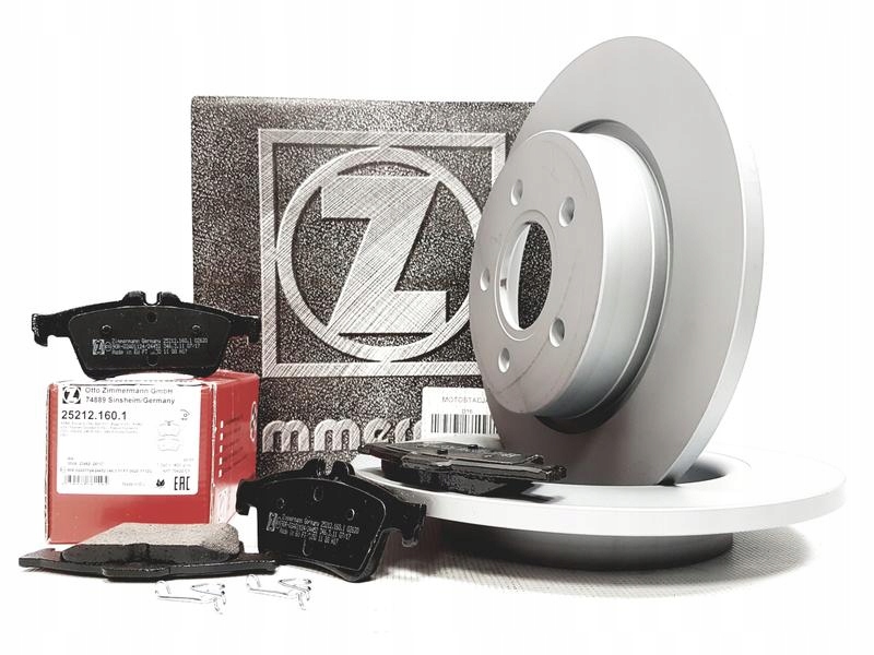 

Zimmermann Tarcze+klocki Tył Ford Focus MK3 III