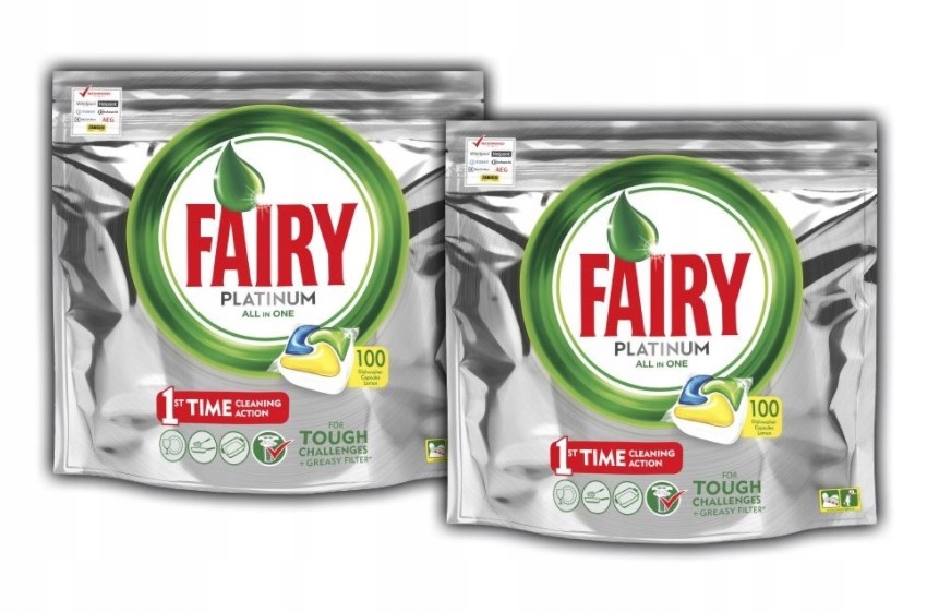 

Kapsułki do zmywarki all in one Fairy 200 szt.