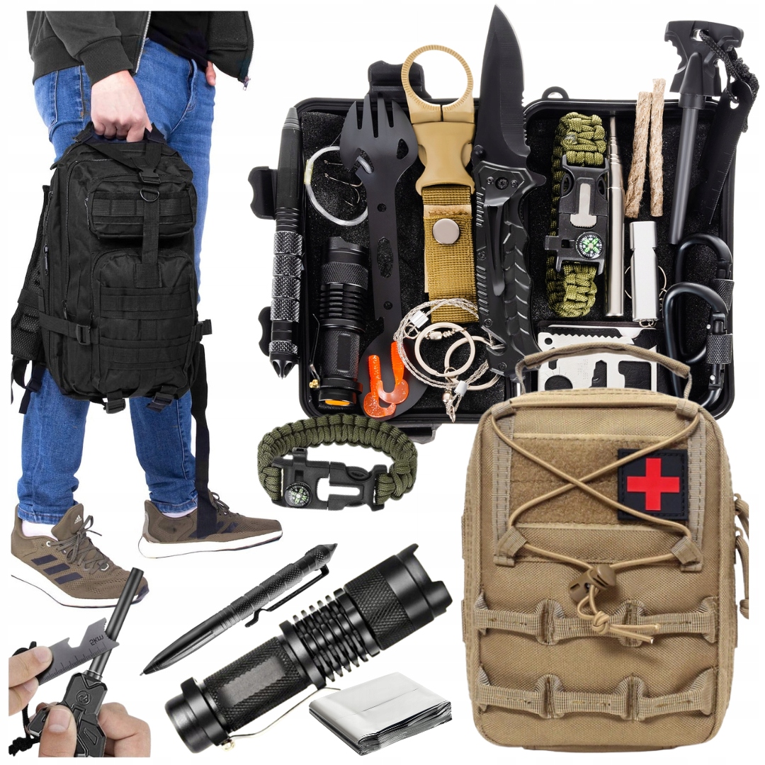 Wojskowy Survivalowy Zestaw Przeżycia Survival 32