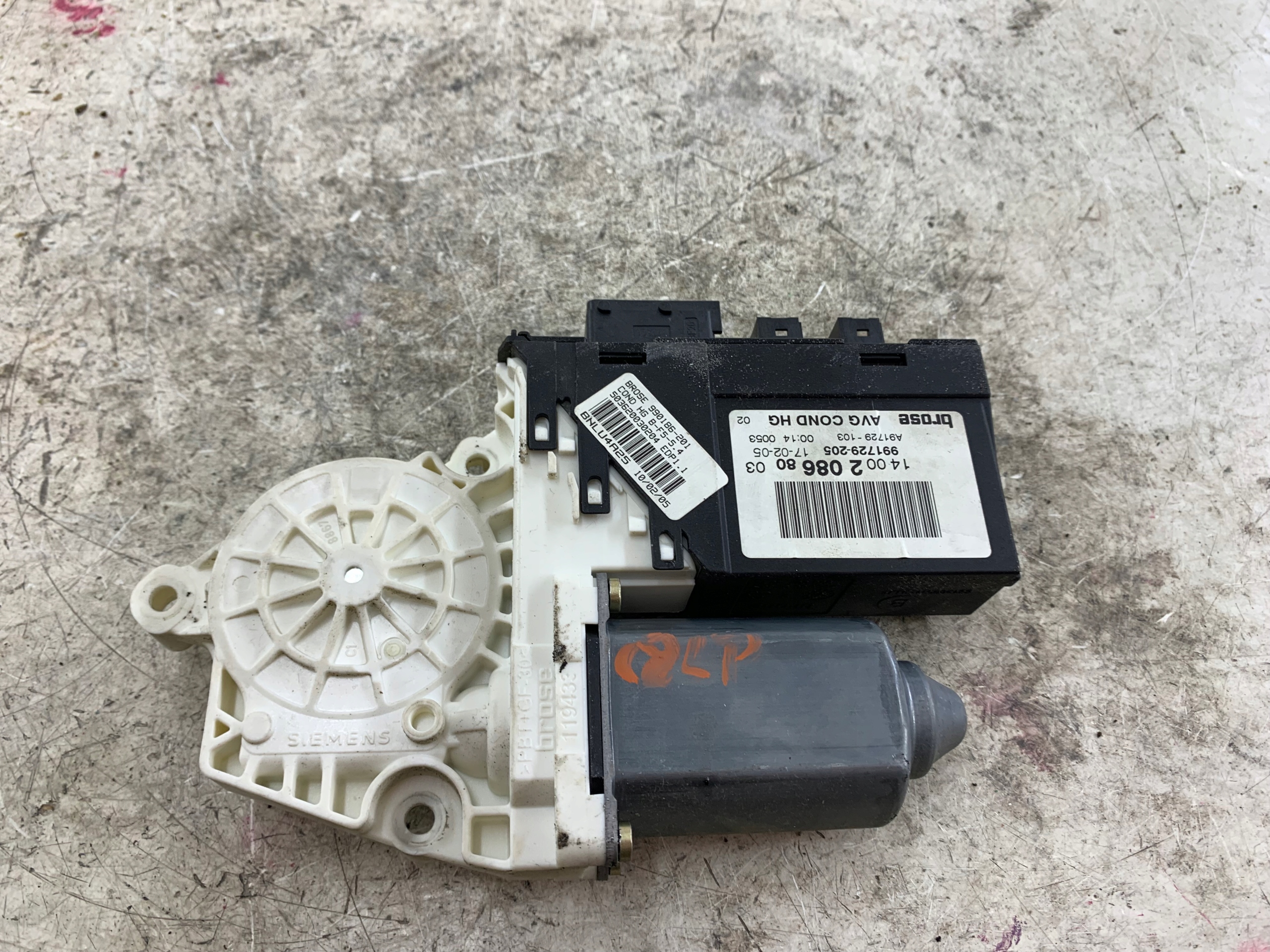 PEUGEOT 807 CITROEN C8 mini motor windows left front 1400208680