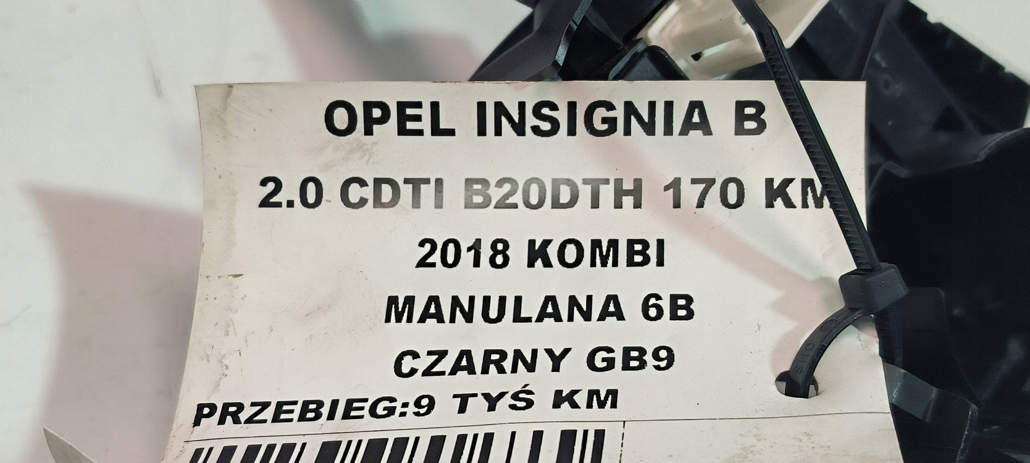 DEVIO LUCI TERGICRISTALLO TERGI 39063118 OPEL INSIGNIA B