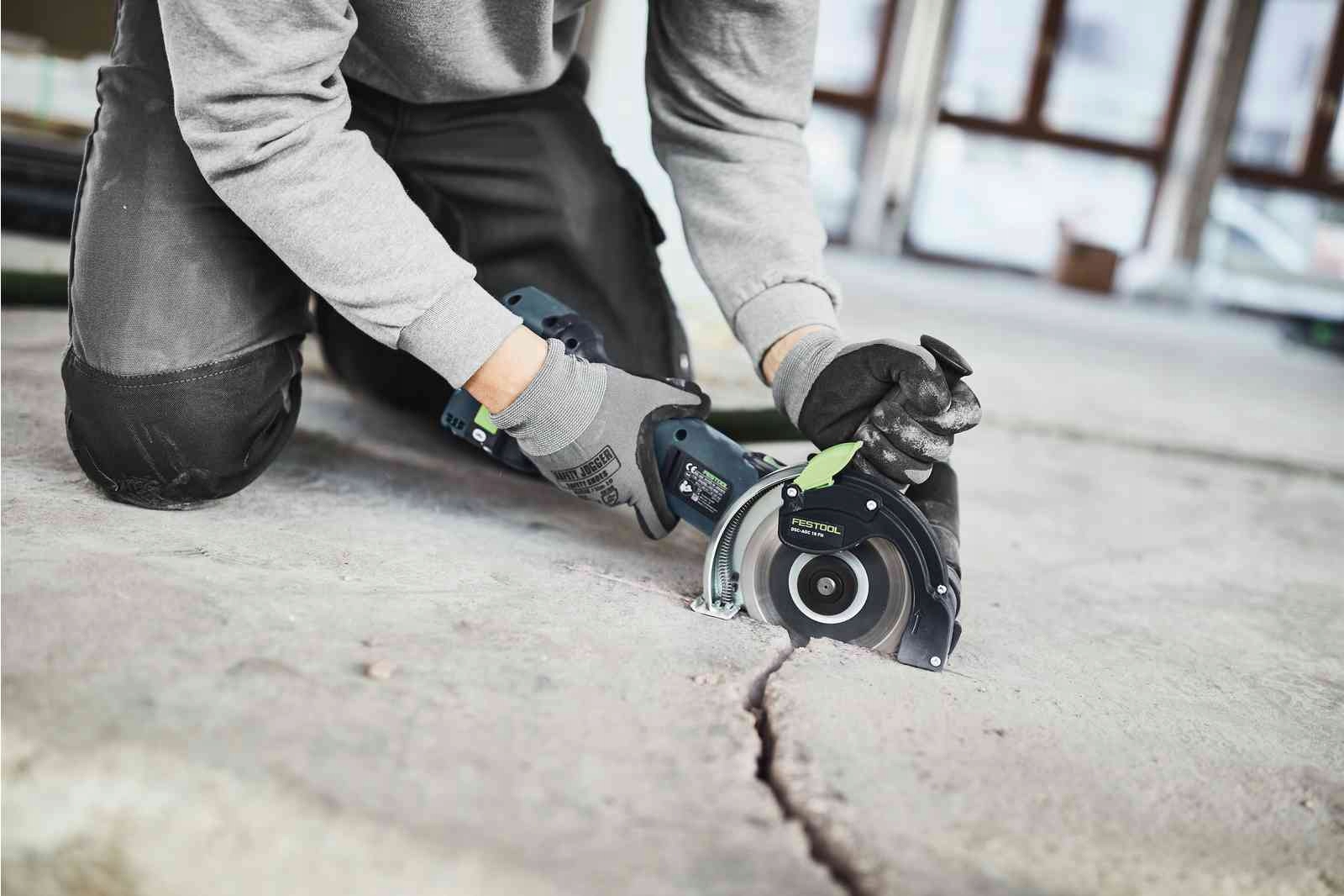 SZLIFIERKA KATOWA FESTOOL DSC AGC 18 125 FH EB BAS Producent code 576829