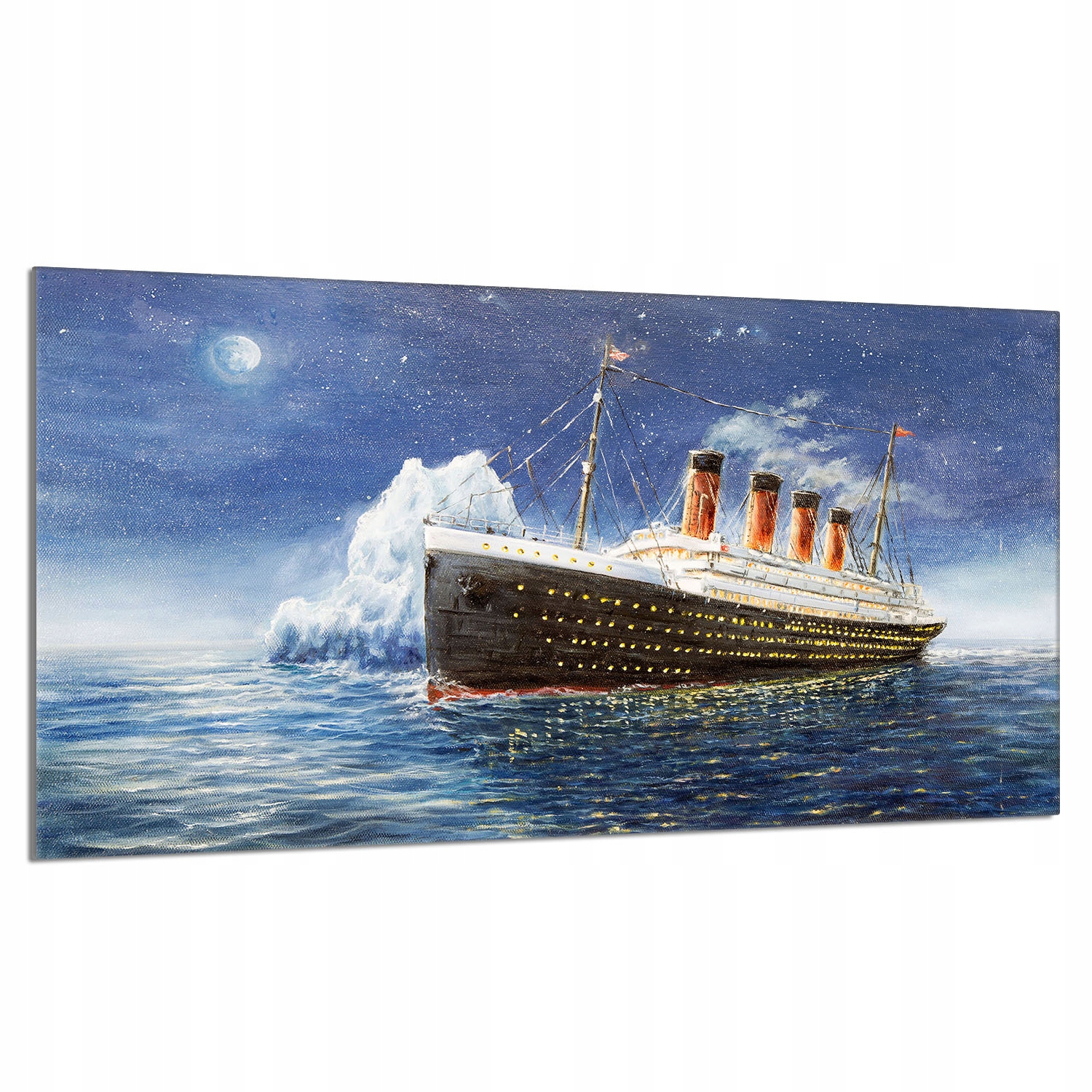 Skleněná ochranná deska na sporák 90x52 Titanic Do Kuchyně