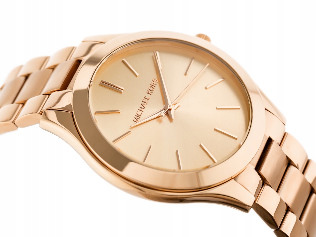ZEGAREK DAMSKI MICHAEL KORS MK3197 - SLIM RUNWAY Funkcje Wodoszczelny