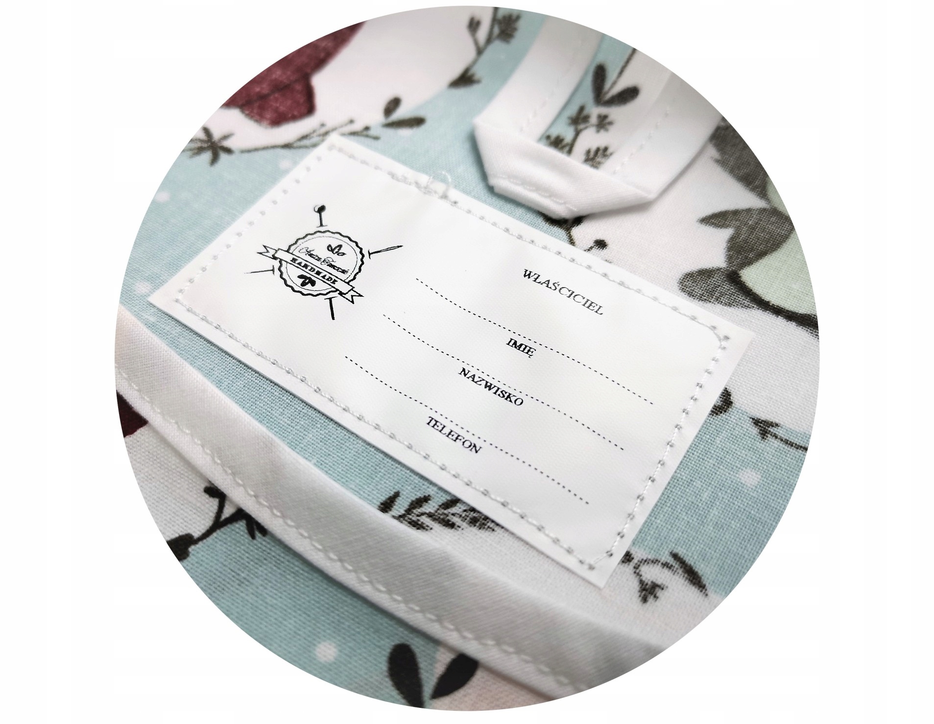 WOREK | PLECAK | Na kapcie | Do przedszkola | Imię EAN (GTIN) 5904647730090