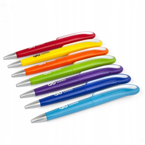 DŁUGOPISY CISNE Z NADRUKIEM LOGO TANIO 100 SZT Marka inna