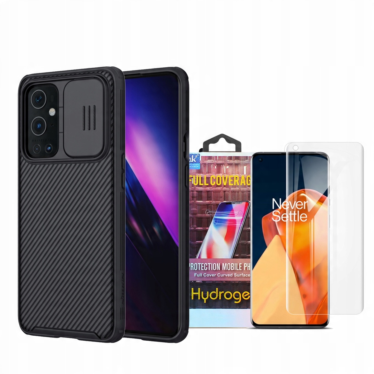 

Nillkin Etui Case Do Oneplus 9 Pro + 2X Folia Imak