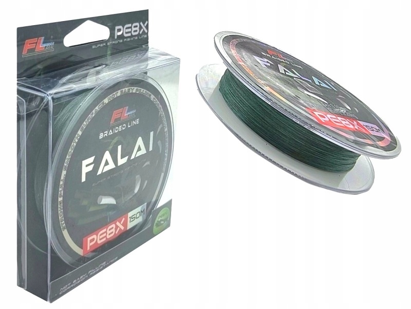 

Plecionka Fl Falai X8 0,22 24,5kg spinning Sandacz