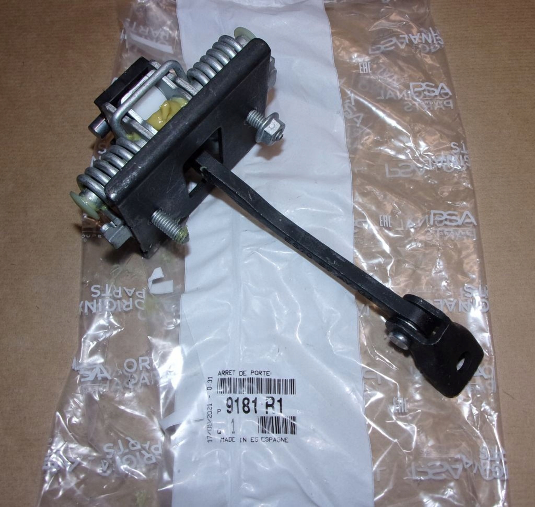 Omezovač Dveří C C4 II,DS4 Přední 9181.R1