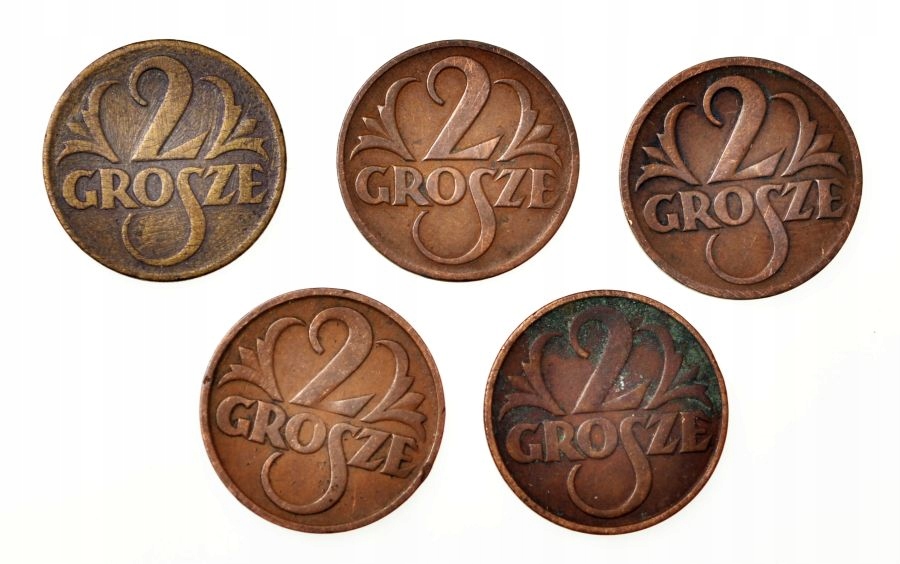 POLSKA II RP ZESTAW 2 GROSZE 1923 - 1930 #1