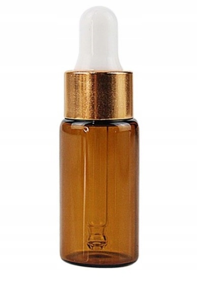 

Butelka buteleczka szklana brązowa z pipetą 5ml
