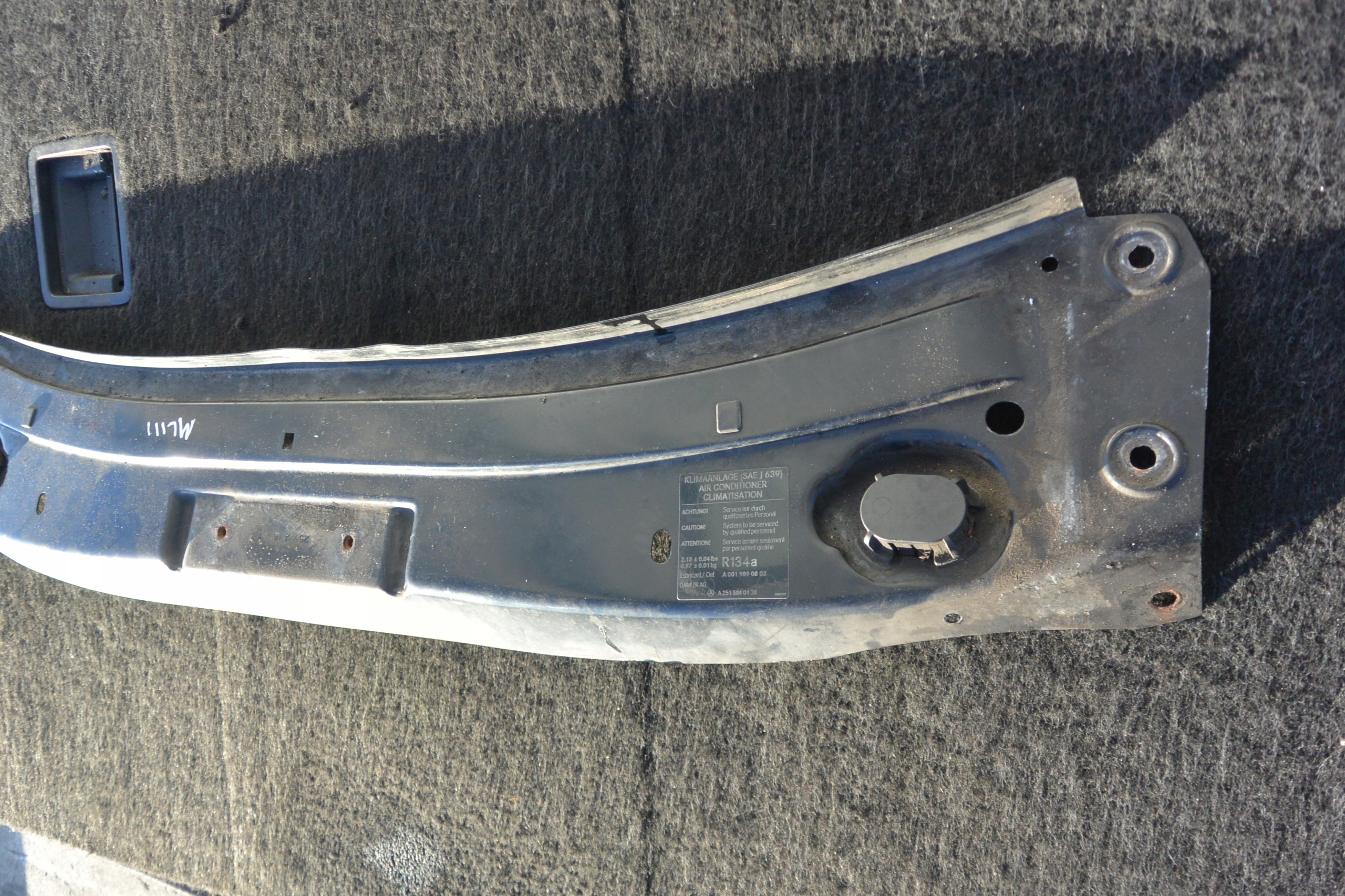 pillar upper supports MERCEDES-BENZ ML X164 GL W164