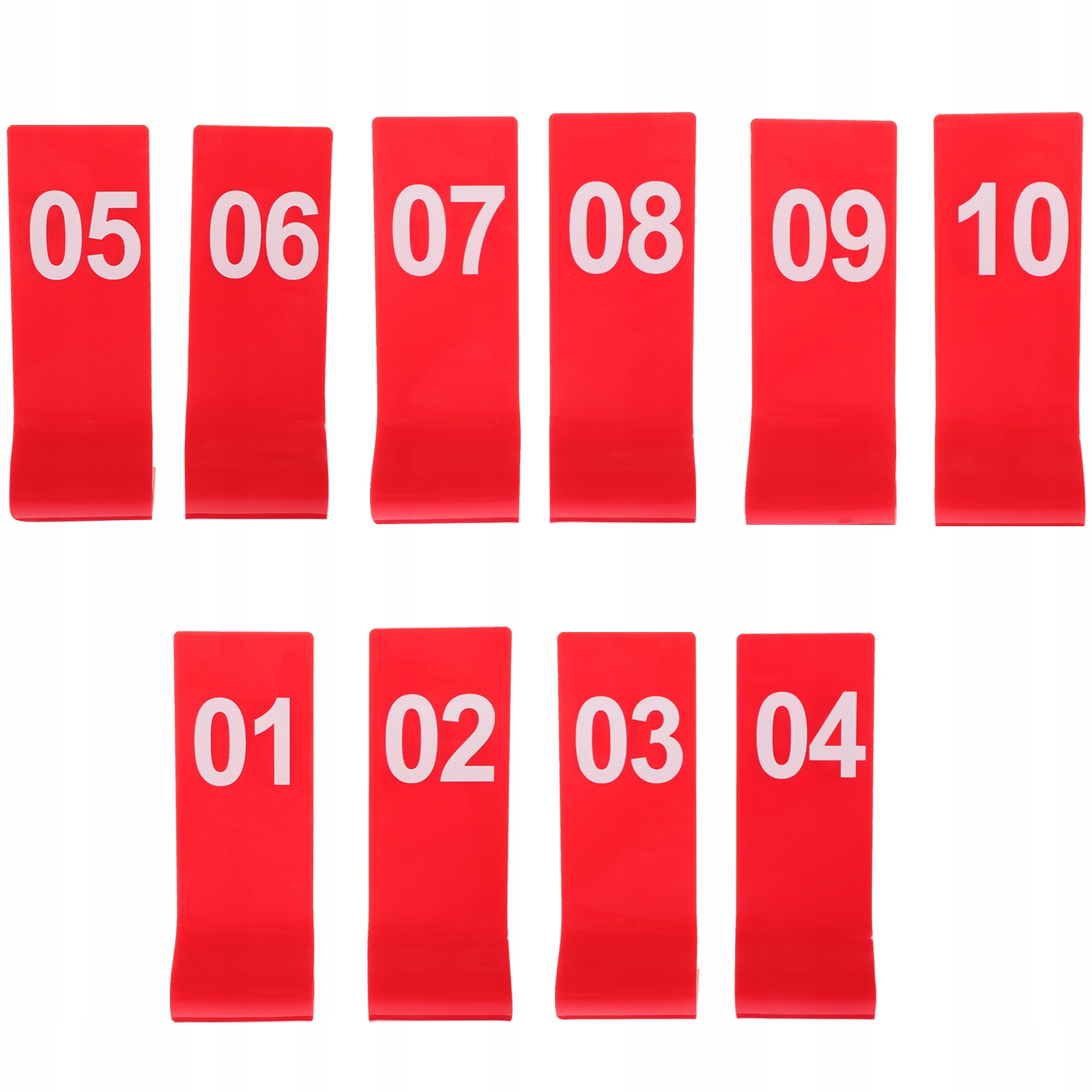 10 SZT. NUMERÓW TABELI STOŁU WEselNEGO W RESTAURACJI Liczba elementów w zestawie 0 szt.