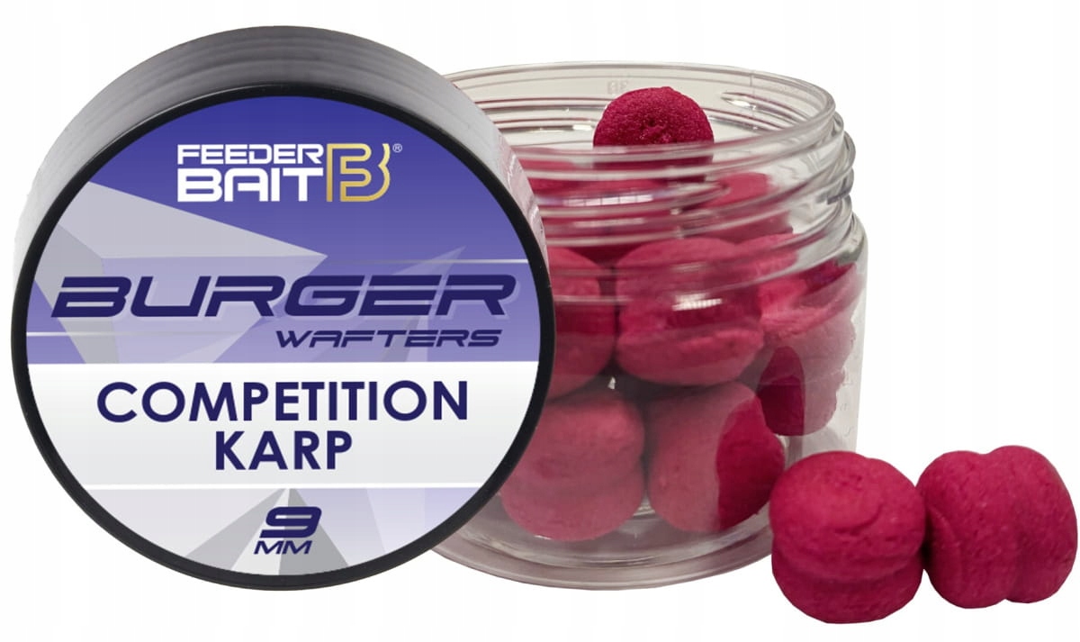 Dumbells Feeder Bait Burger Wafters 9mm Competition Carp