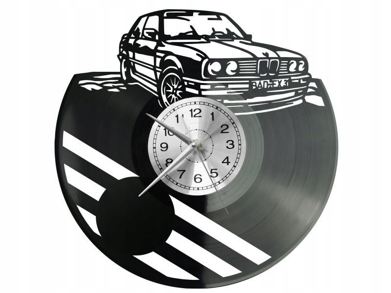 Německé Auto Nástěnné Hodiny Vinylová Deska Dárek Památka K Narozeninám