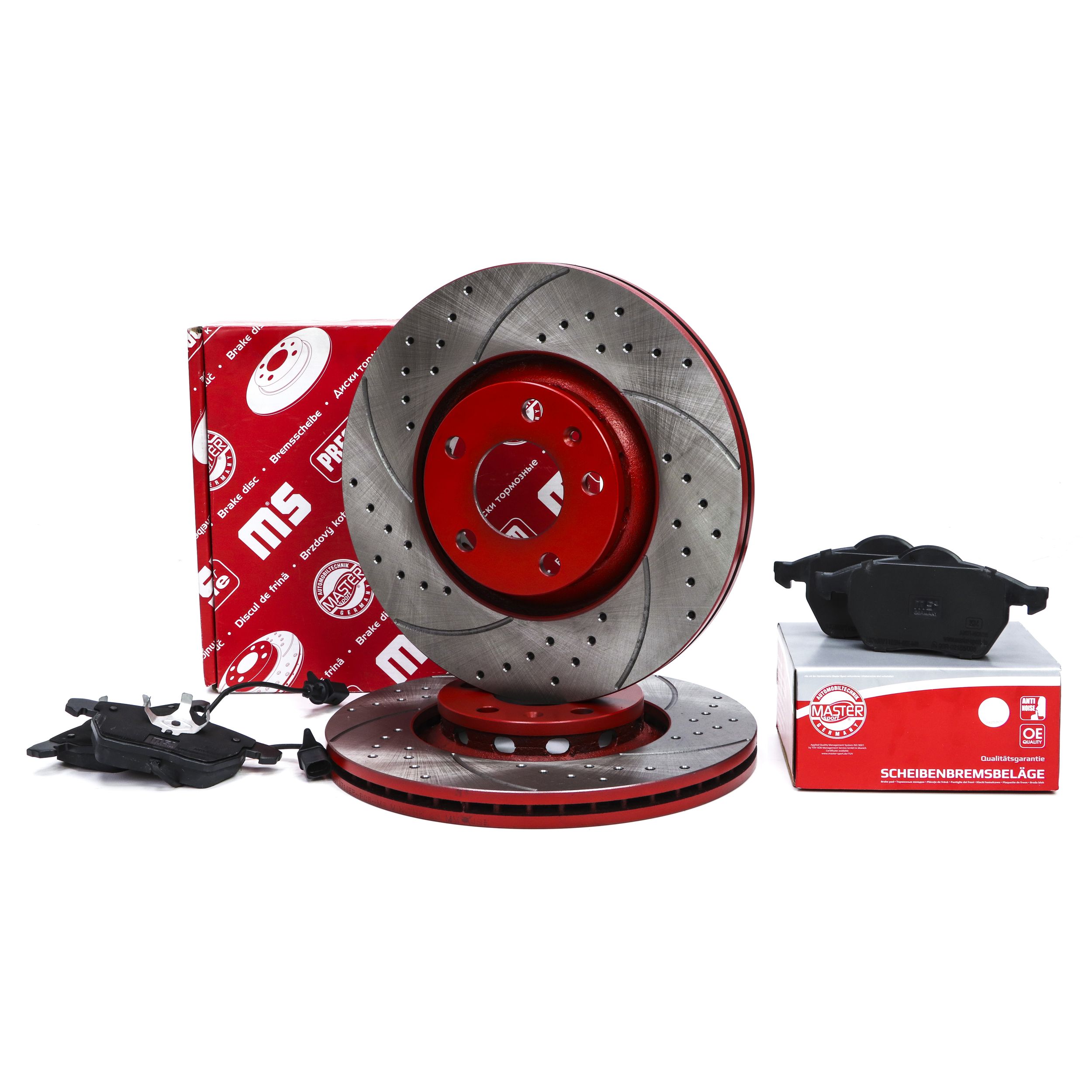 

Tarcze Klocki przód Audi A4 A6; Seat Exeo; Superb