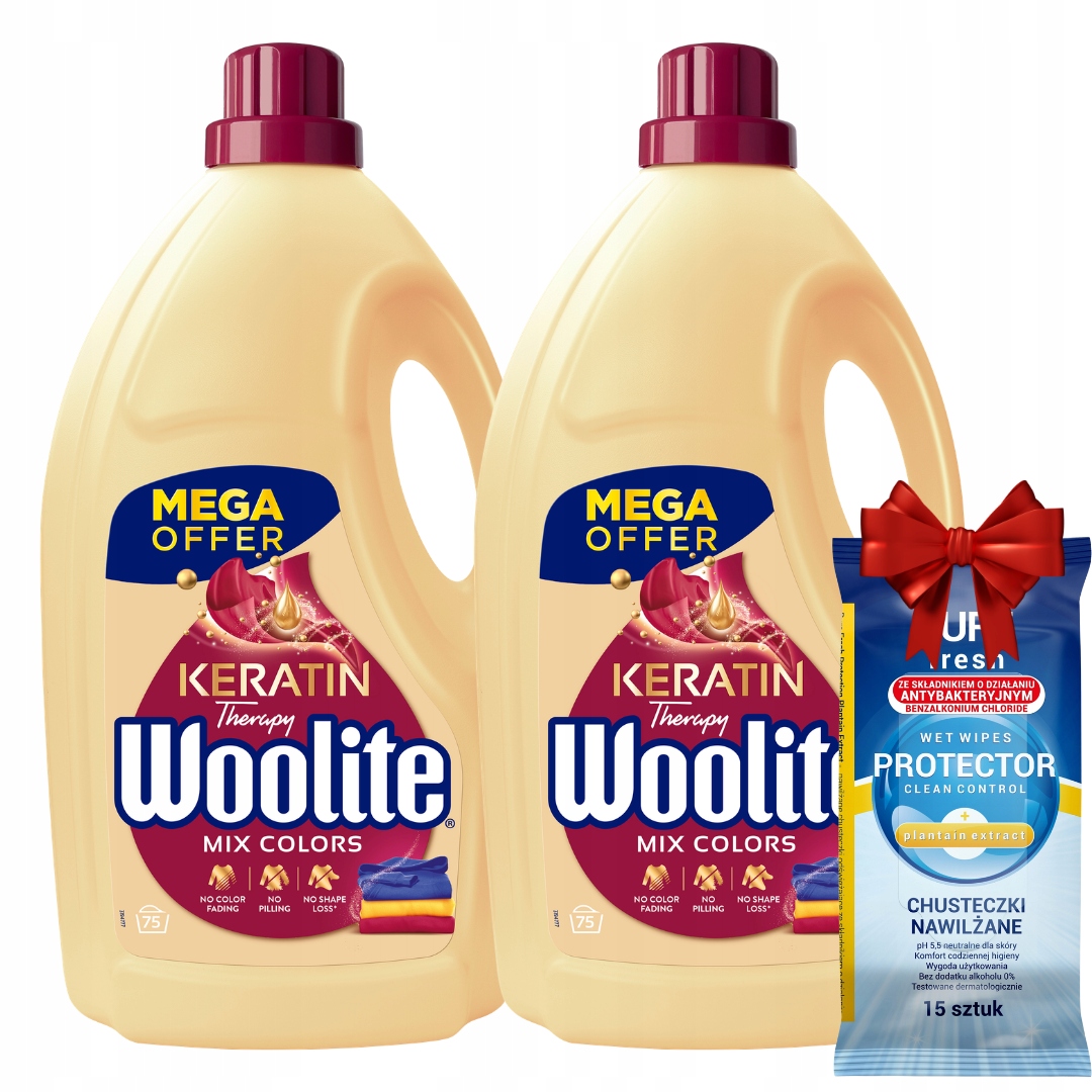Woolite Płyn do Prania Color 2x4,5L (150 prań)