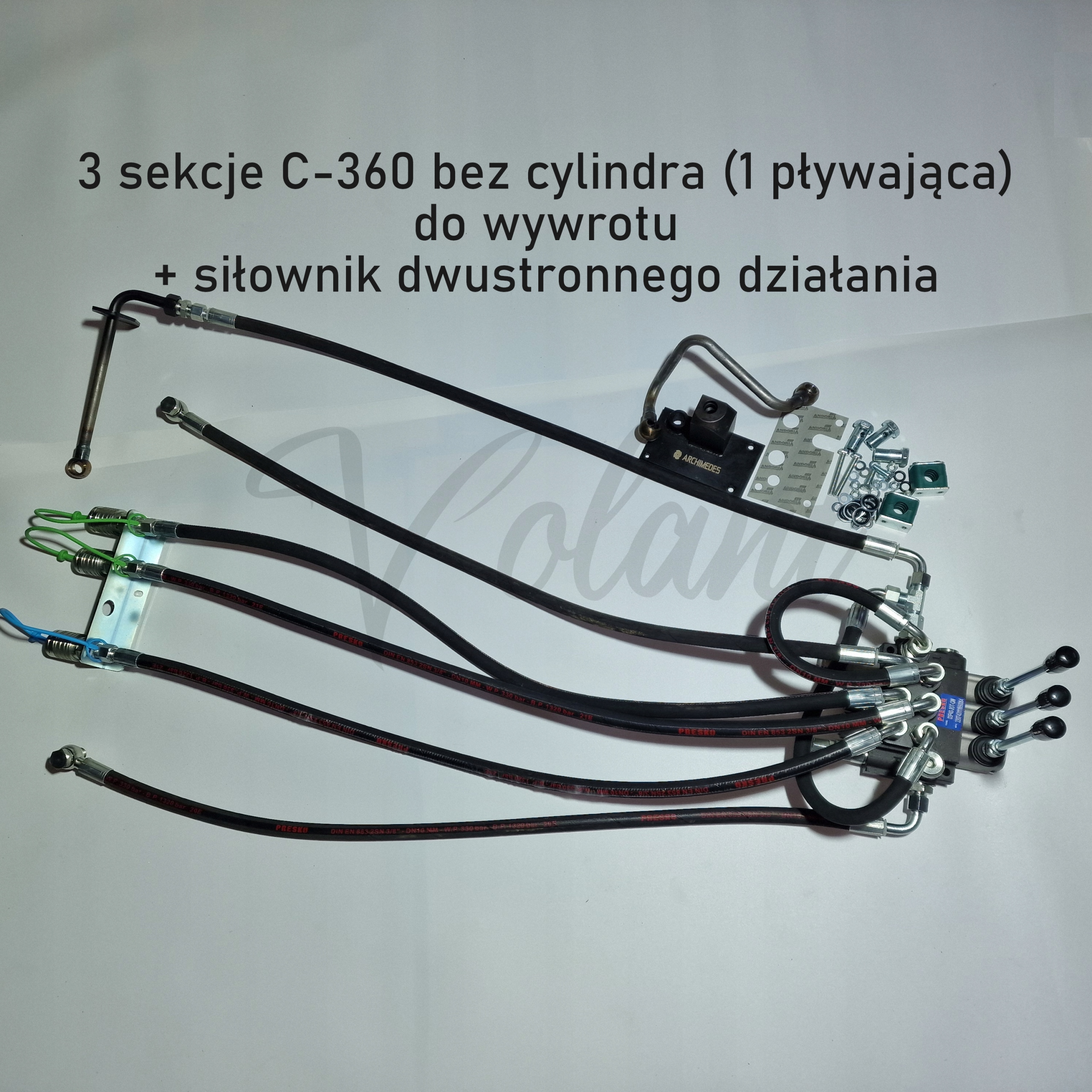 

Rozdzielacz Zewnętrzny 3 Sekcyjny C-360 Do Wywrotu