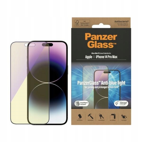 Tvrzené sklo PanzerGlass Ultra-Wide Fit pro Apple iPhone 14 Pro Max