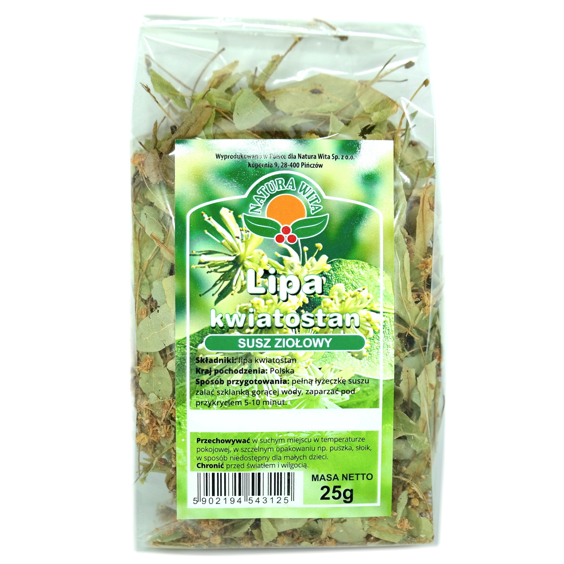 

Lipa Kwiat Natura Wita 25g