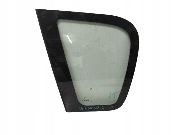 CITROEN C3 PICASSO 08- SZYBA LEWA TYŁ KAROSERYJNA