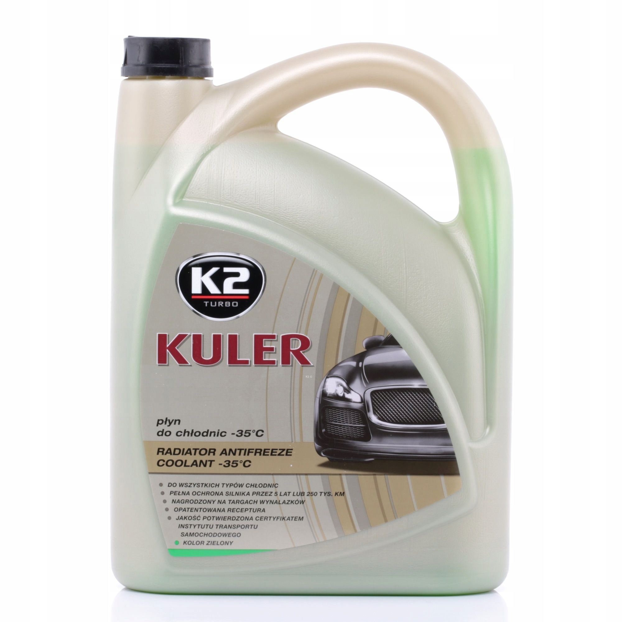 Plyn Do Chlodnic Kuler 5L -35C Zielony