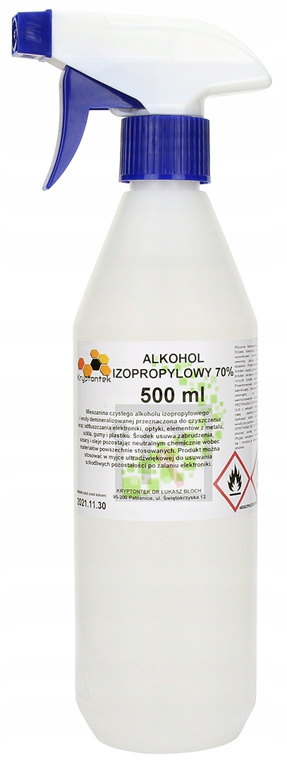 

Alkohol Izopropylowy 70% Mycia Powierzchni 0,5L S