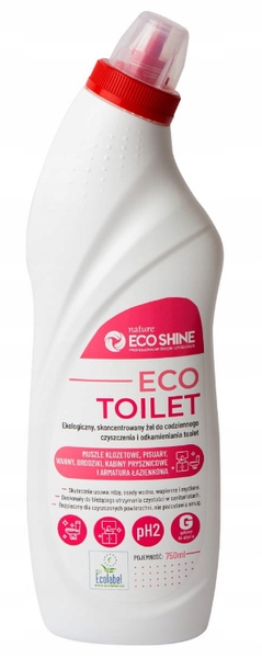 

Eco Shine Eco Toilet czysta muszla bez kamienia