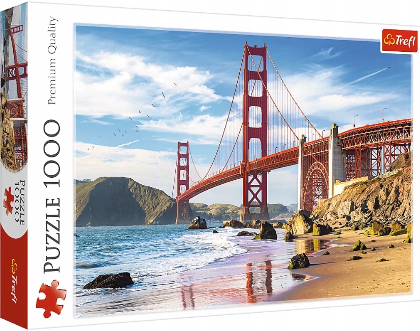 

Puzzle 1000 El Most Golden Gate San Francisco Usa