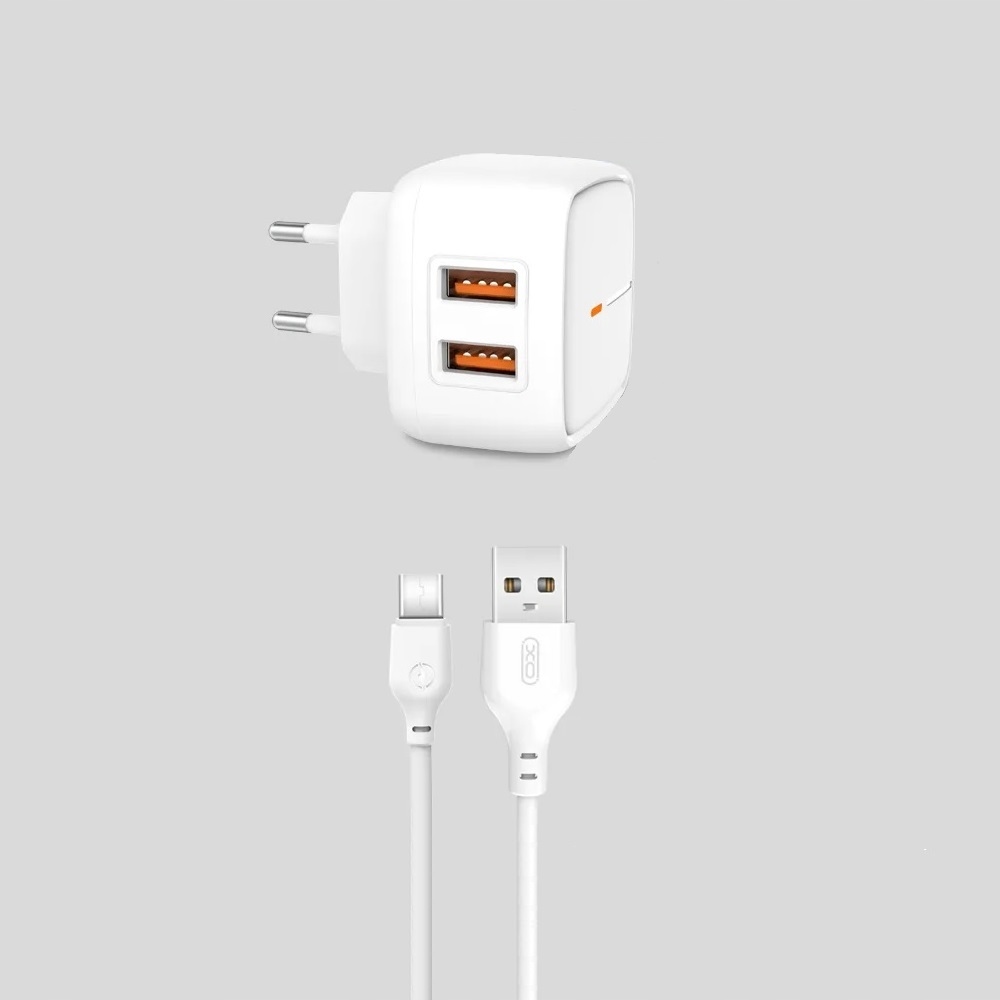 

Xo ładowarka sieciowa L61 plus kabel typ-C biały 2
