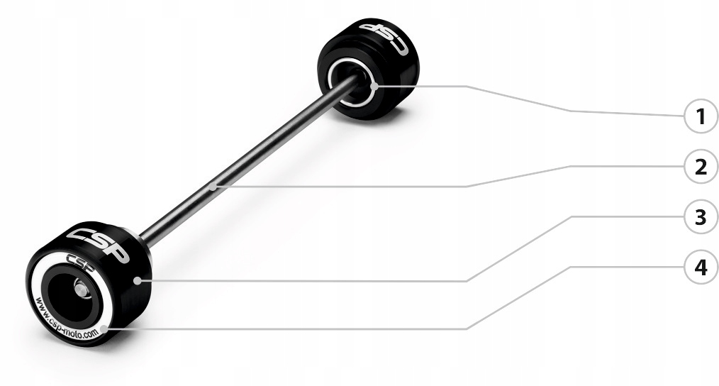 Crash pady przod CSP Yamaha FZ1 2006 2016 Manufacturer CSP