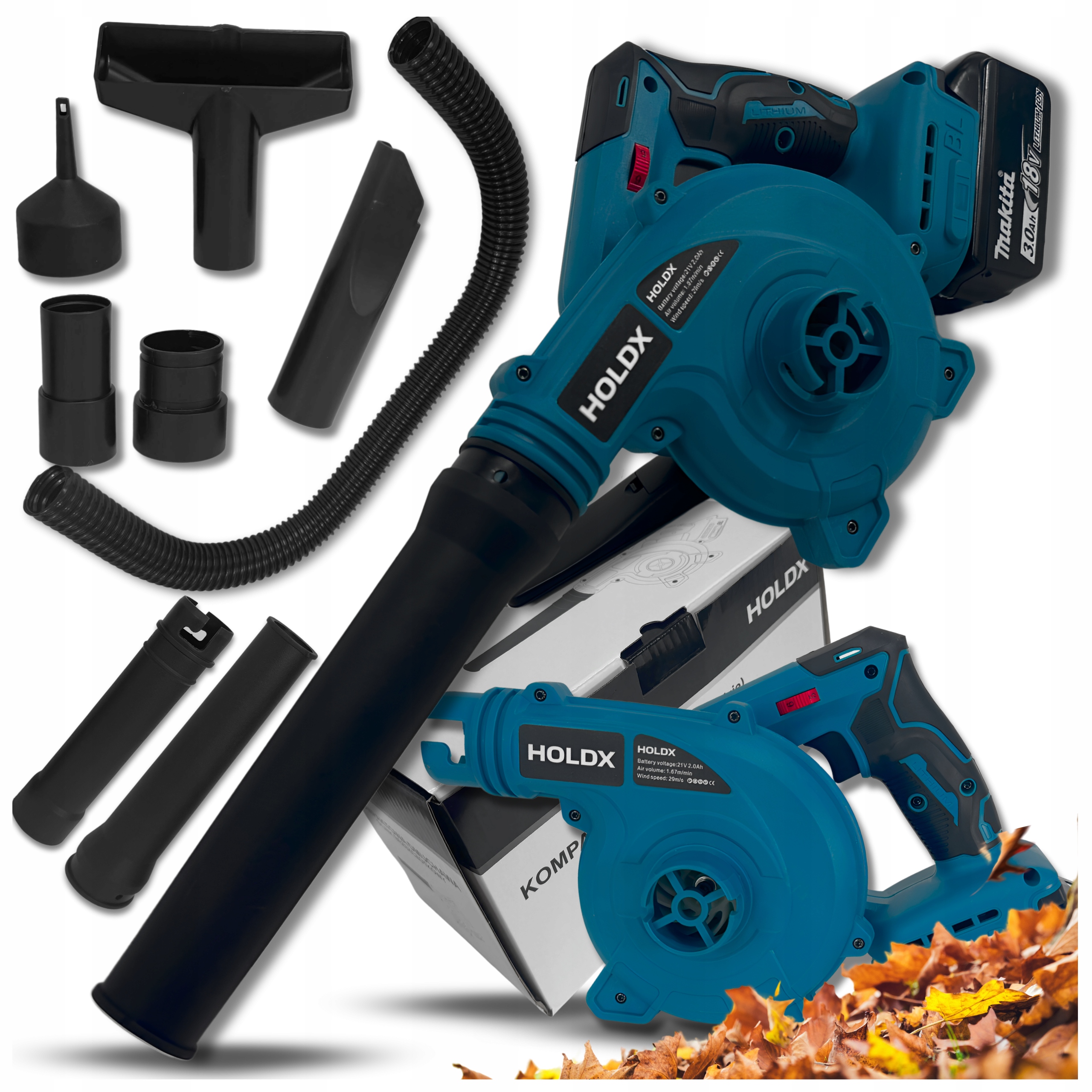 Akumulátorová Záhradná Dúchadlo Na Lístie, Vysávač Na Batérie Makita