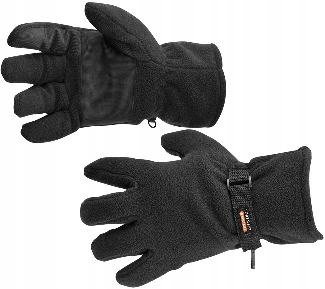 RĘKAWICE OCIEPLANE ZIMOWE POLAROWE WZMOCNIONE