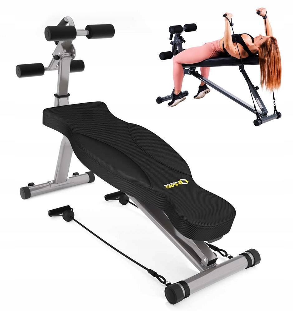 Multifunkční posilovací lavice 2 odporové gumy