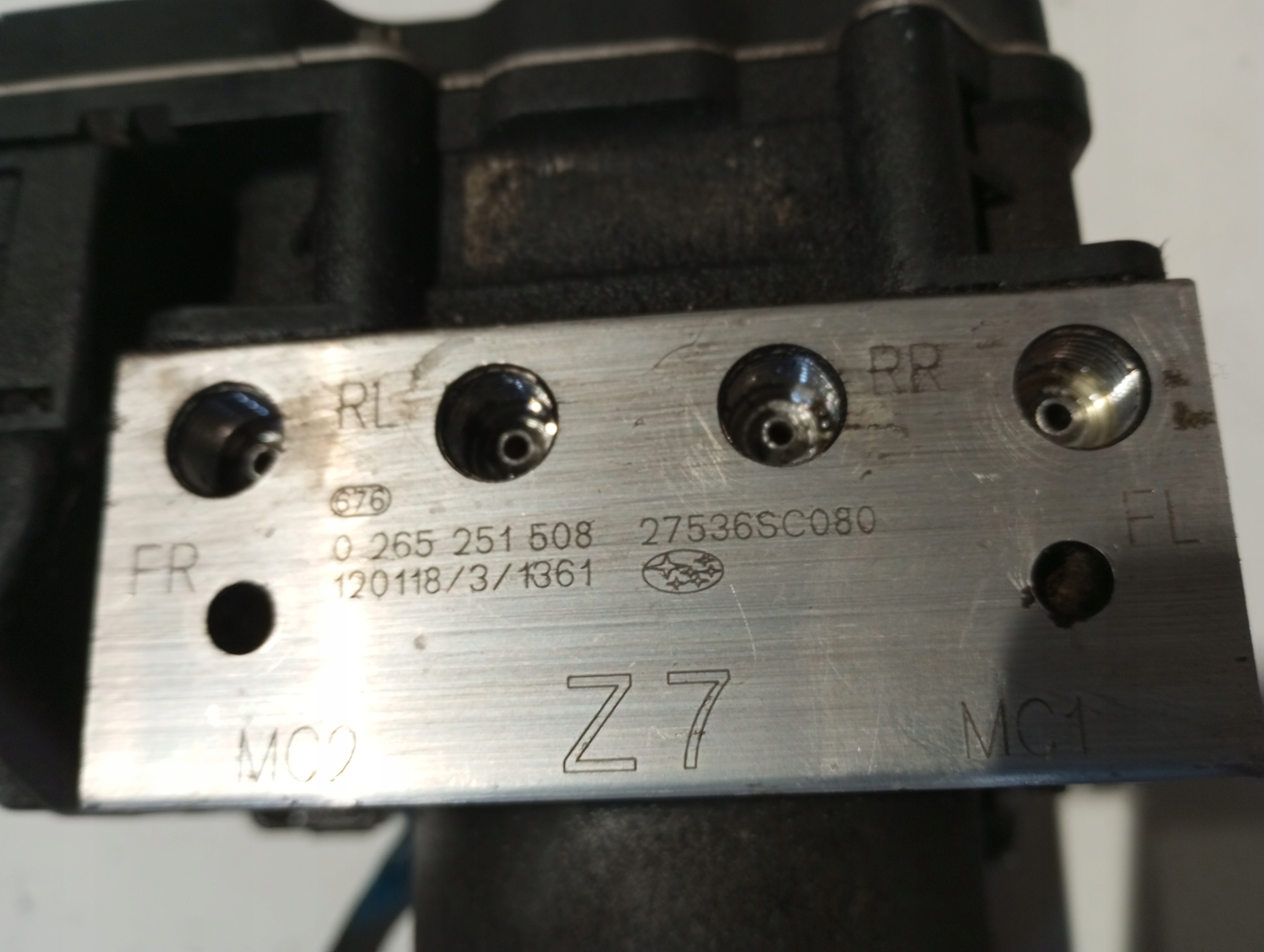 Pompa ABS SUBARU FORESTER III SH 0265251508