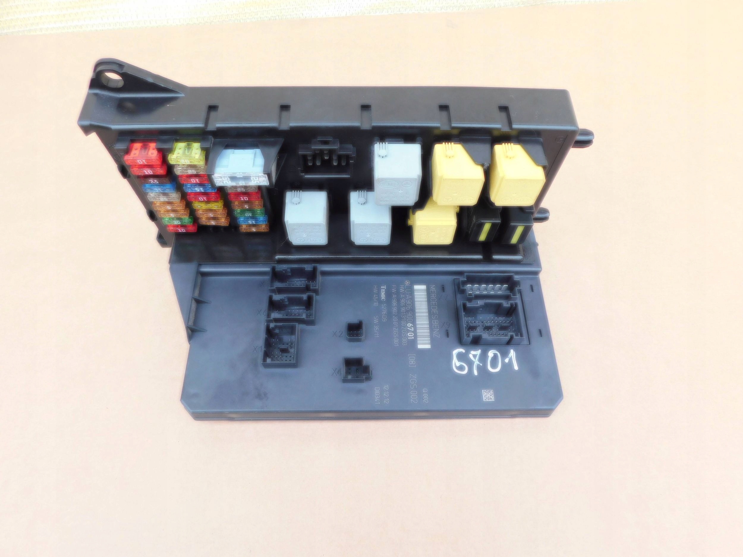 Module fusibles Module SAM Sprinter 906 Crafter Original A9069006701