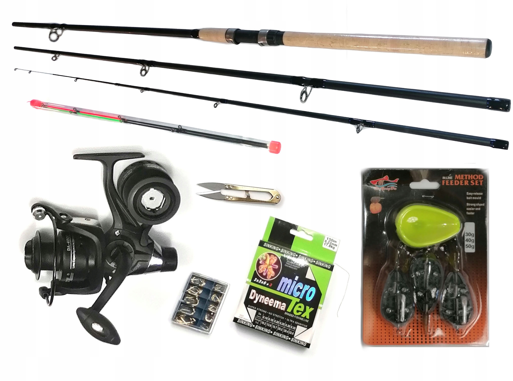 Rybářský set Feeder Big Bull 330 metoda bonus