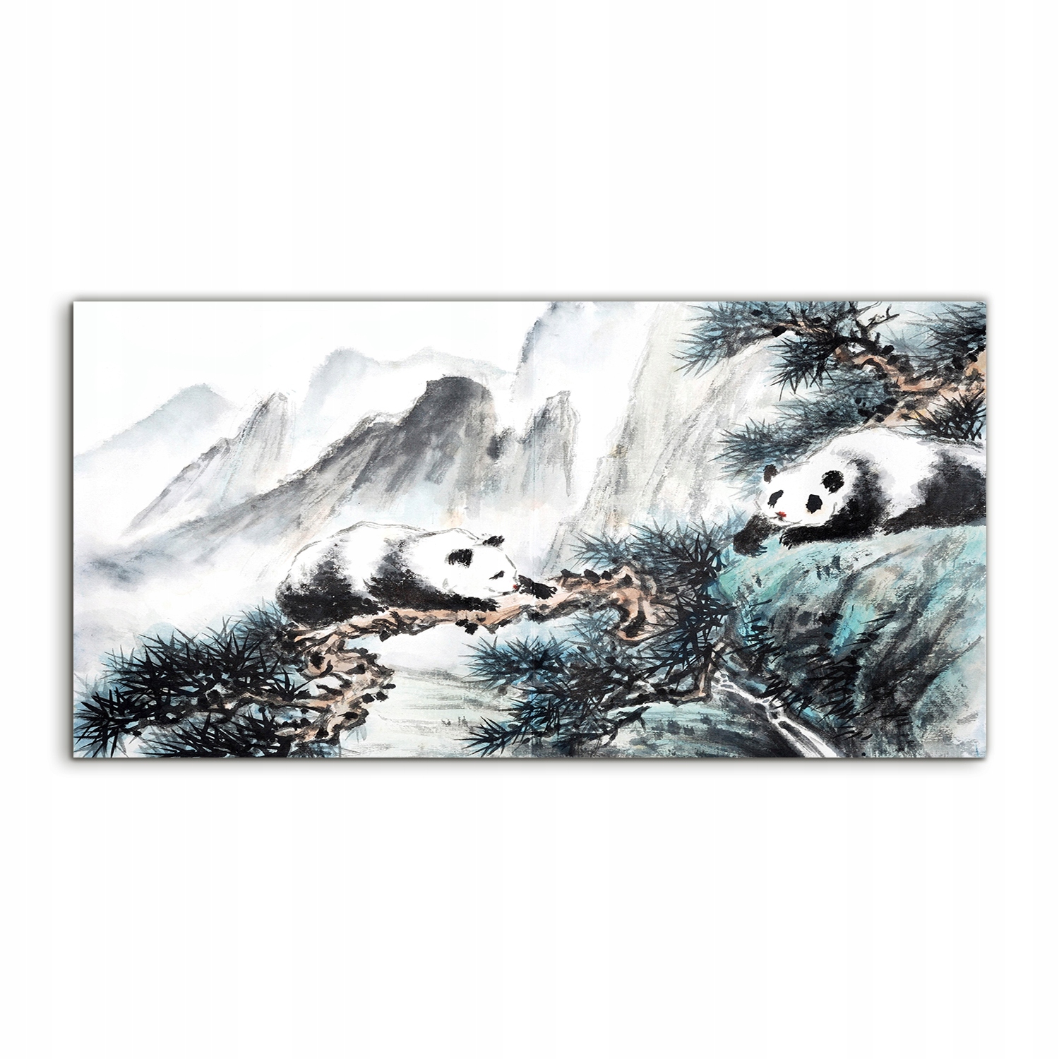 Akrylový obraz 120x60 jako dárek Čína Panda Zvíře