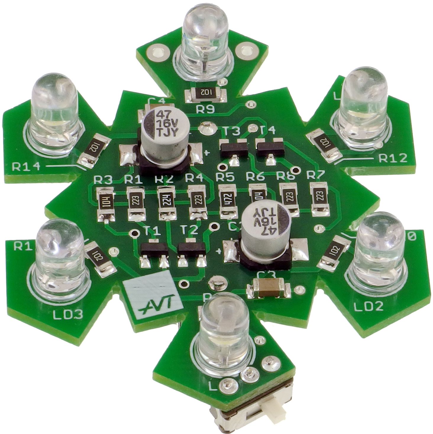 

Śnieżynka Led, AVT5750 B