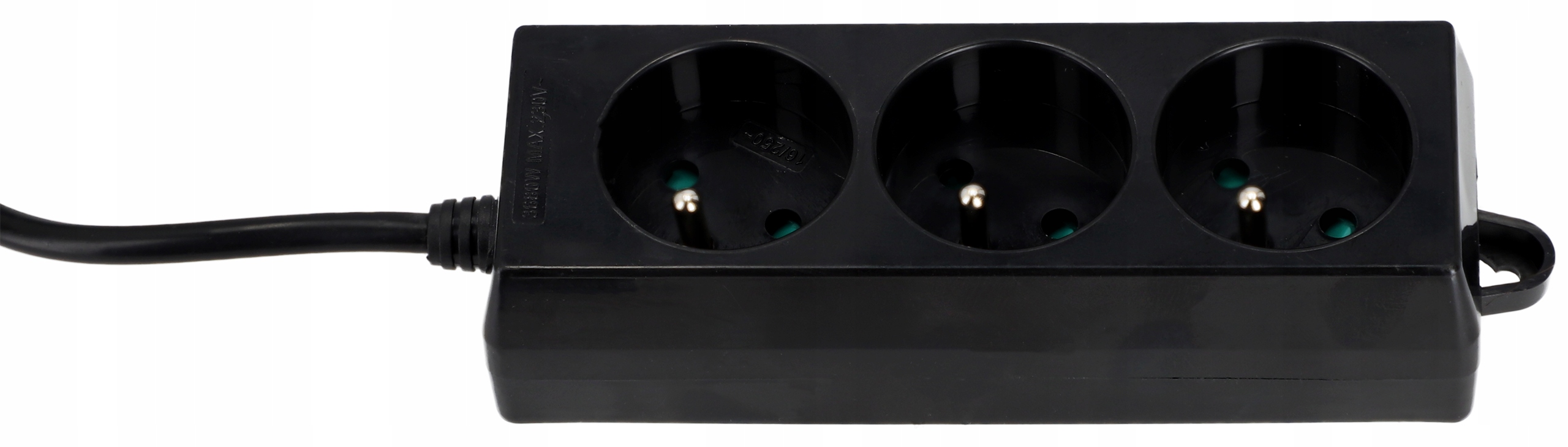 Przedłużacz listwa zasilająca sieciowa 3 metry 3 gniazda 230V Długość kabla 3 m