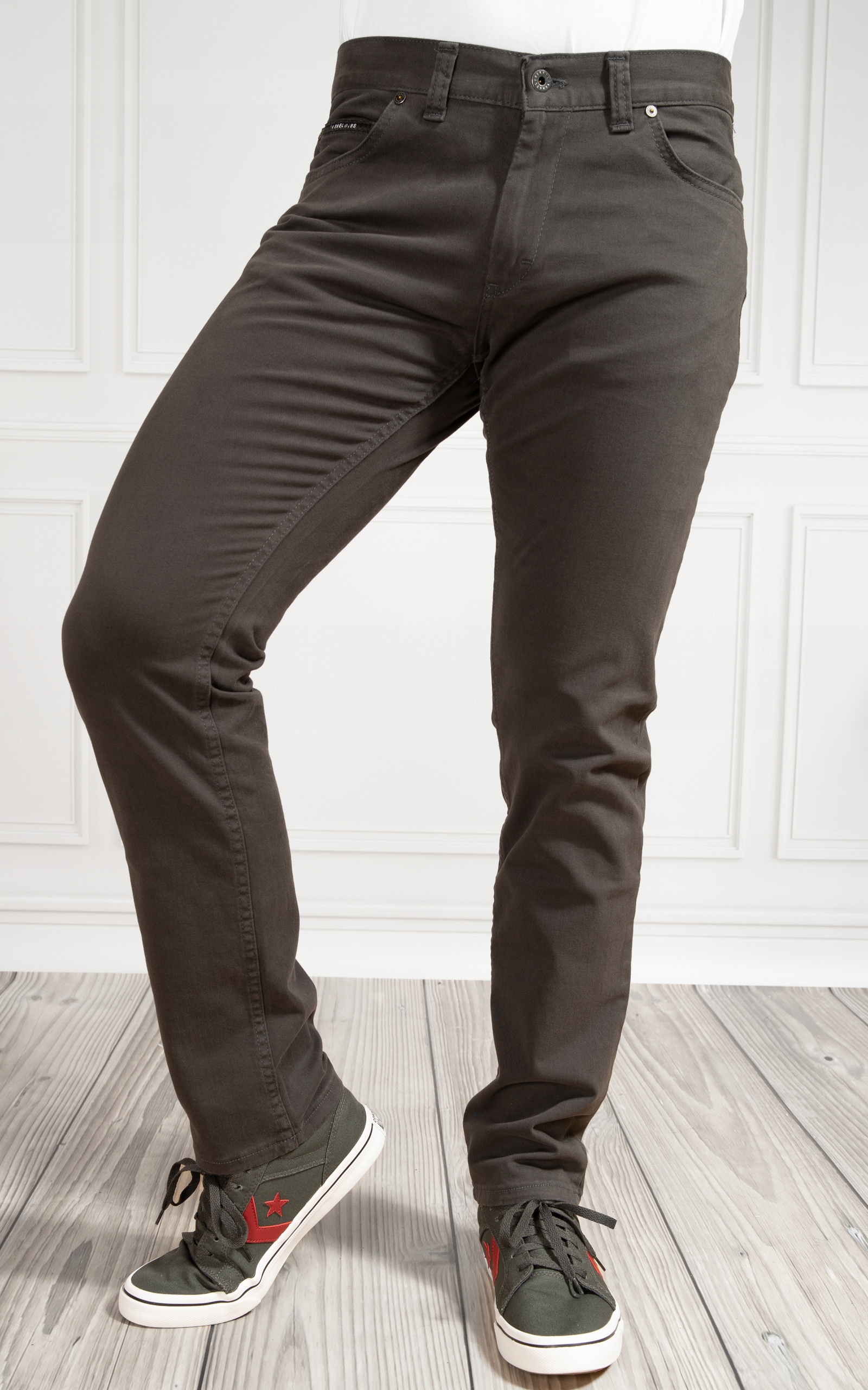 SPODNIE MĘSKIE VANKEL JEANS 103 L32 98cm