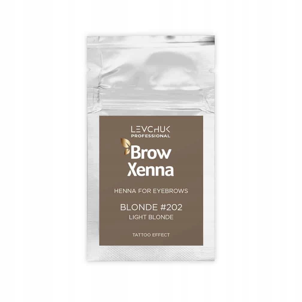 Brow Xenna Henna Levchuk Light Blond #202 saszetka
