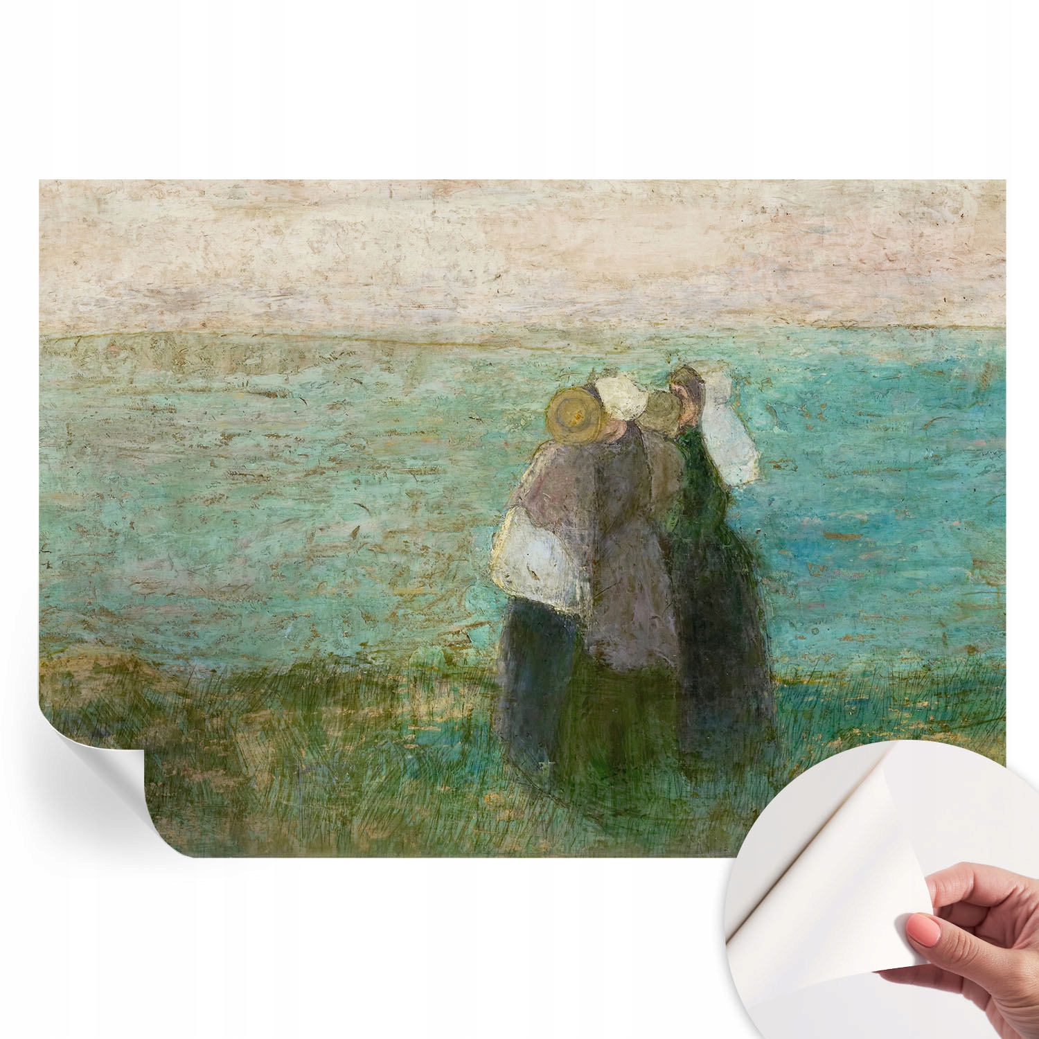 Matná Samolepicí fototapeta na zeď Přímořská reflexe 312 x 219 cm