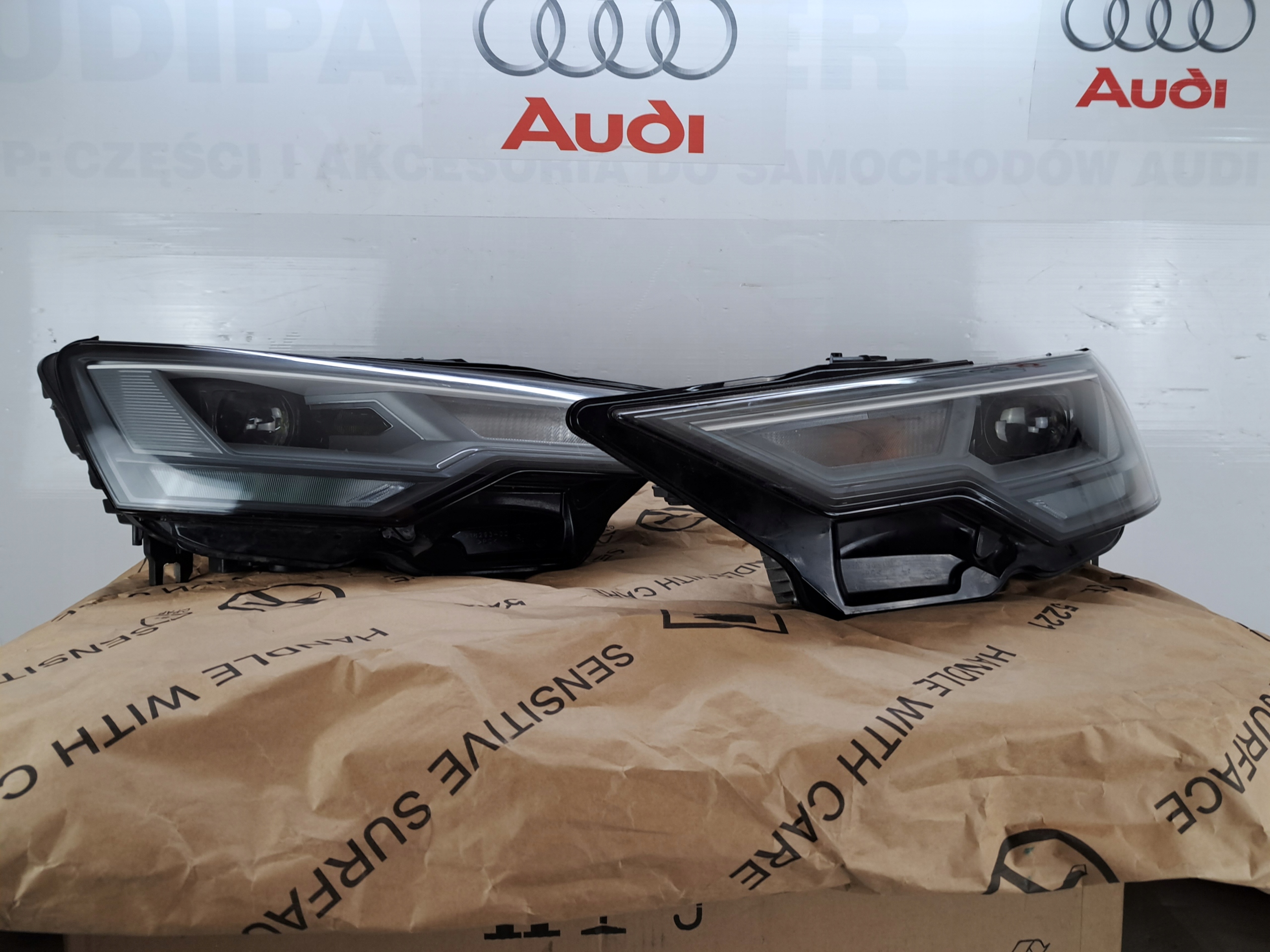 ФАРА ПОЛНЫЙ КОМПЛЕКТ LED AUDI A6 C8k S6 2019-2023 OE