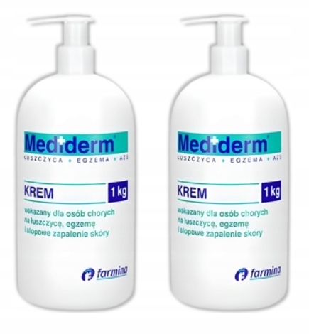 2x Mediderm Krem na łuszczycę i egzemę 1 kg do ciała