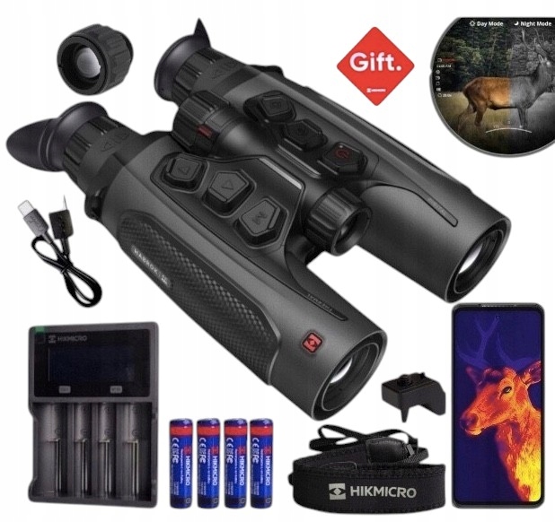 Termovizní dalekohled Hikmicro Habrok 4K HE25L 2.0 Lrf 2x Ir 850/IR940 nm